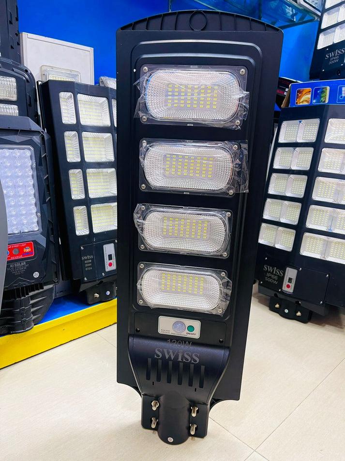 120 WATT SOLAR STREET LIGHT FULL NIGHT BATTERY BACKUP