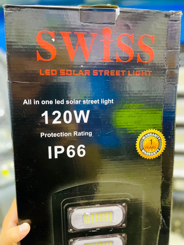 120 WATT SOLAR STREET LIGHT FULL NIGHT BATTERY BACKUP