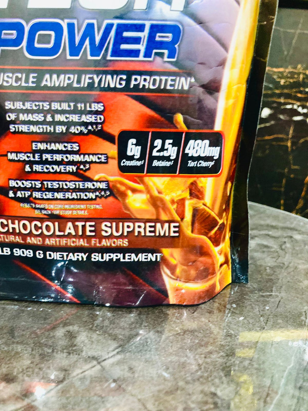Nitro Teach power ultimate muscle amplifying protein