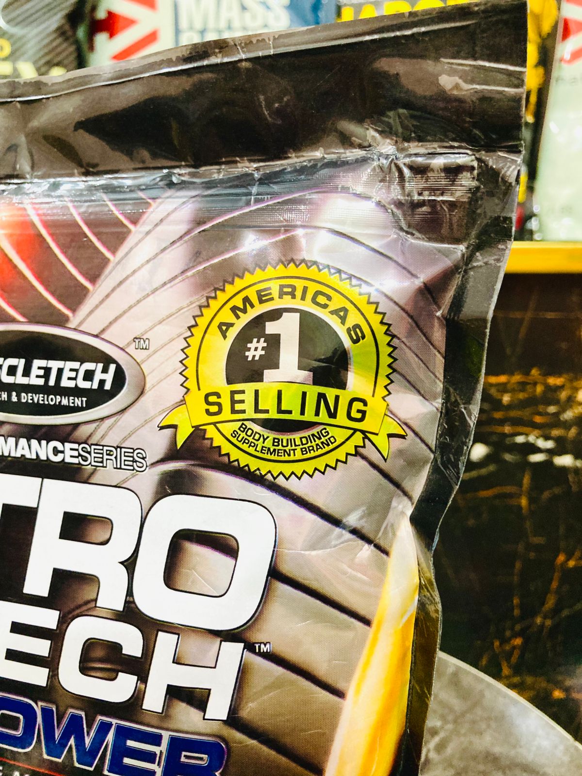 Nitro Teach power ultimate muscle amplifying protein